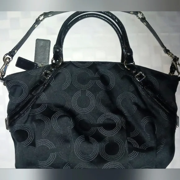 EUC Coach Madison OP Art Satchel - Picture 10 of 11